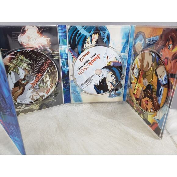 .hack SIGN: The Perfect Collection (DVD, 2006) Animation Sci-Fi & Fantasy Series - Picture 4 of 4